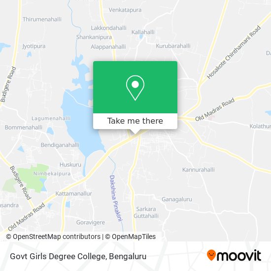 Govt Girls Degree College map