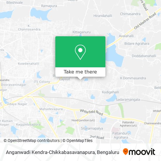 Anganwadi Kendra-Chikkabasavanapura map