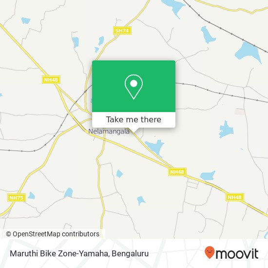 Maruthi Bike Zone-Yamaha map