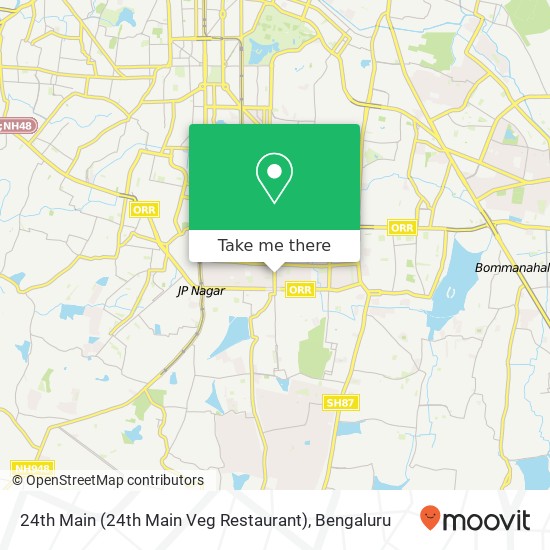 24th Main (24th Main Veg Restaurant) map