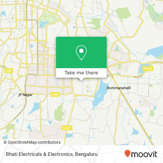 Bhati Electricals & Electronics map