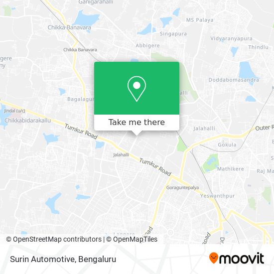 Surin Automotive map