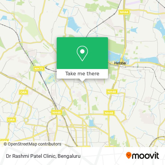Dr Rashmi Patel Clinic map