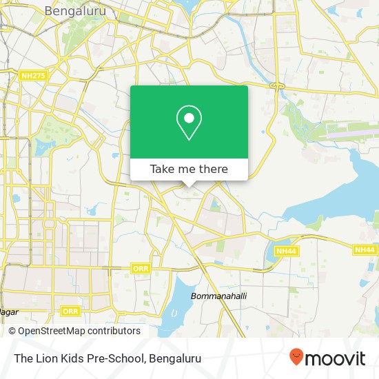 The Lion Kids Pre-School map