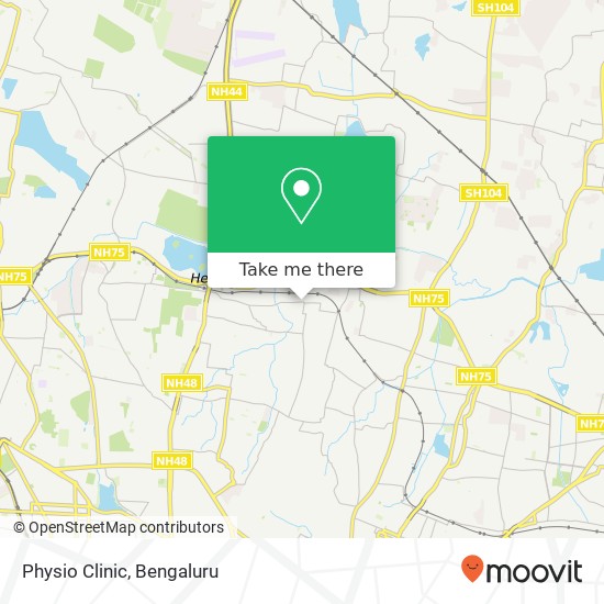 Physio Clinic map