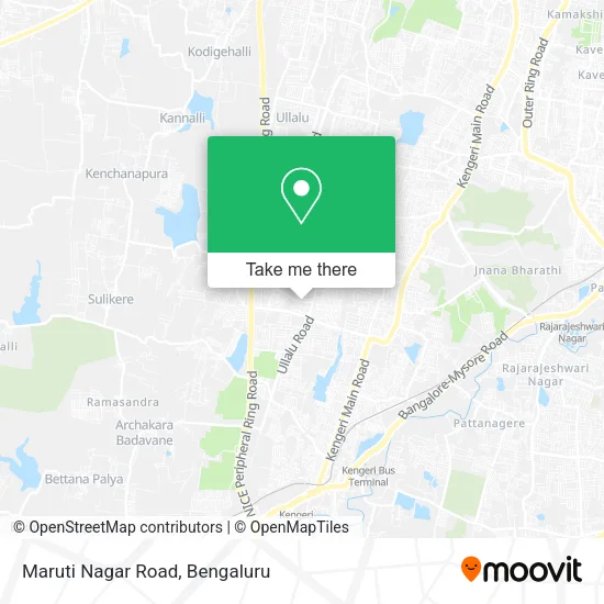 Maruti Nagar Road map