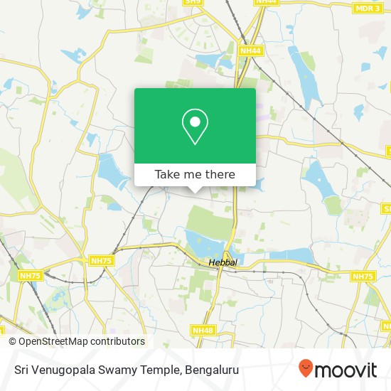 Sri Venugopala Swamy Temple map