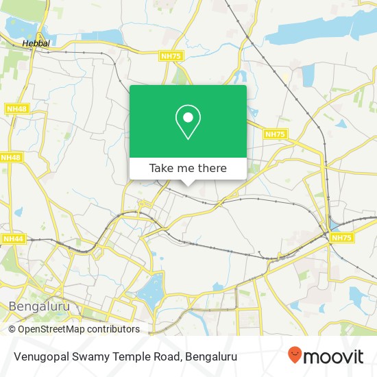 Venugopal Swamy Temple Road map