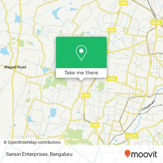 Sansin Enterprises map