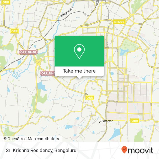 Sri Krishna Residency map