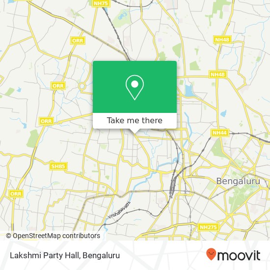 Lakshmi Party Hall map