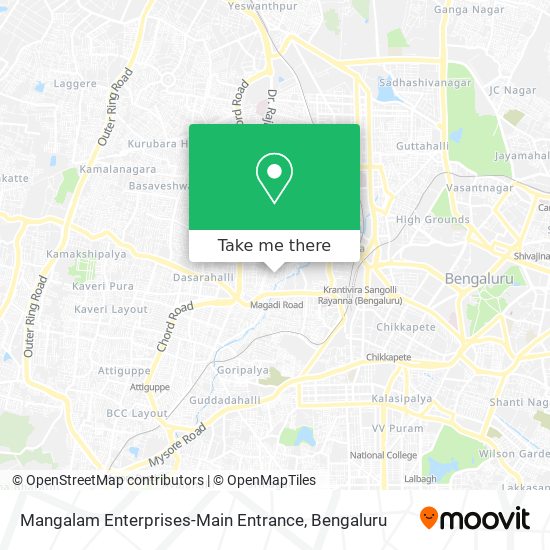 Mangalam Enterprises-Main Entrance map