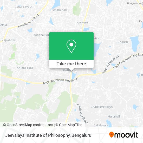 Jeevalaya Institute of Philosophy map
