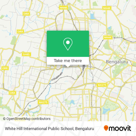 White Hill International Public School map