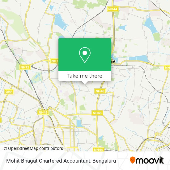 Mohit Bhagat Chartered Accountant map