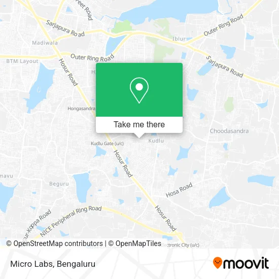 Micro Labs map