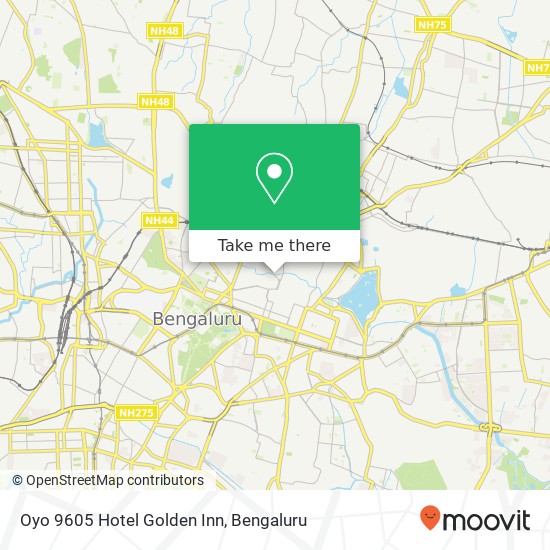 Oyo 9605 Hotel Golden Inn map