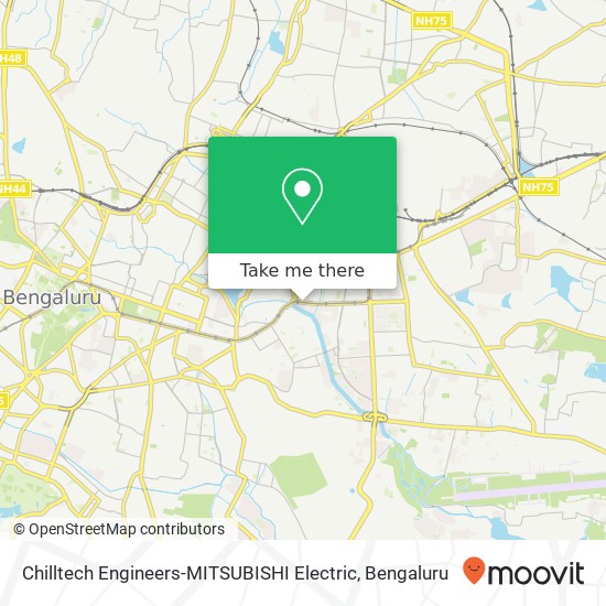 Chilltech Engineers-MITSUBISHI Electric map