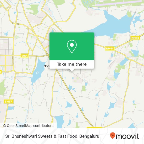 Sri Bhuneshwari Sweets & Fast Food map