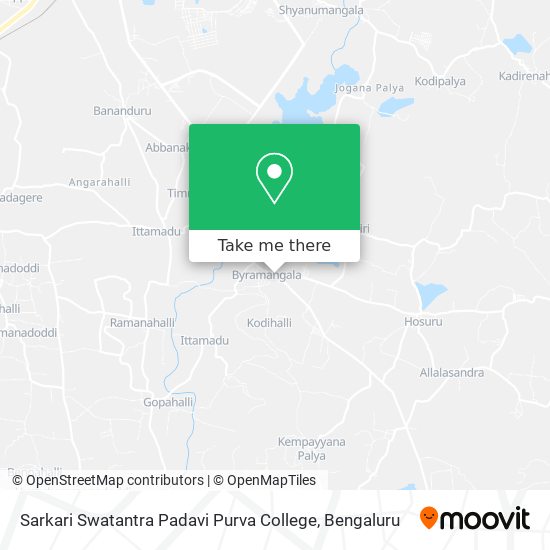 Sarkari Swatantra Padavi Purva College map