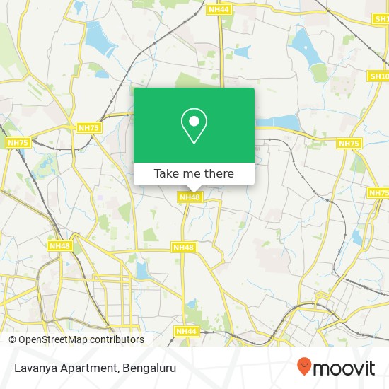 Lavanya Apartment map