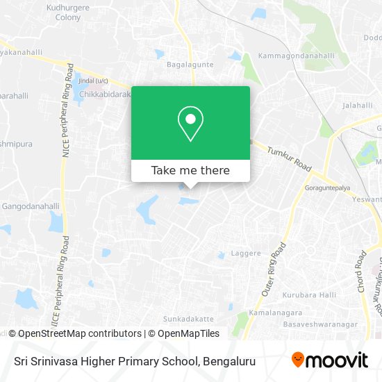 Sri Srinivasa Higher Primary School map