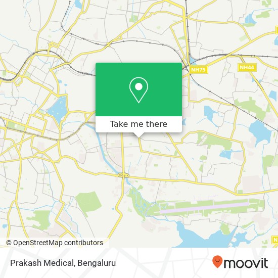 Prakash Medical map