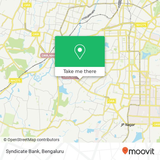 Syndicate Bank map