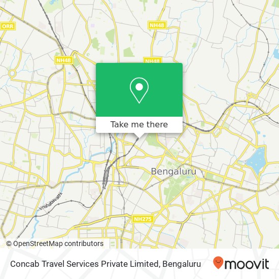 Concab Travel Services Private Limited map