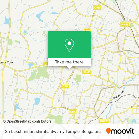 Sri Lakshminarashimha Swamy Temple map