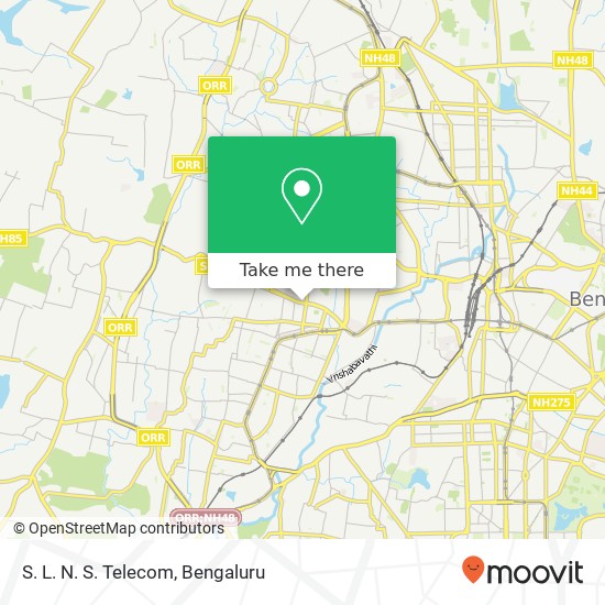 S. L. N. S. Telecom map