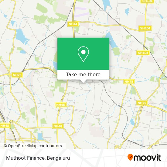 Muthoot Finance map