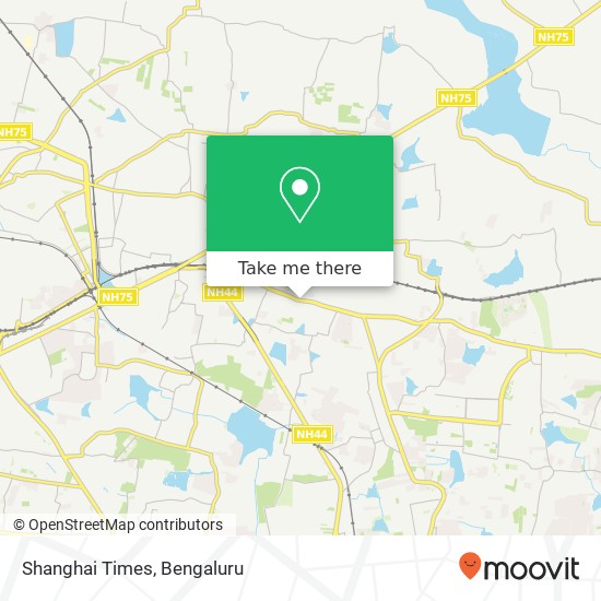 Shanghai Times map