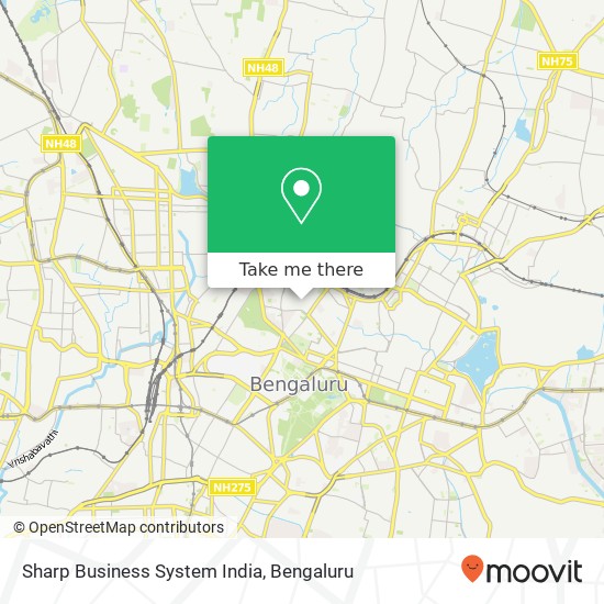 Sharp Business System India map