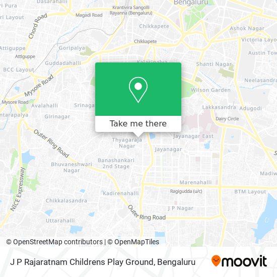 J P Rajaratnam Childrens Play Ground map