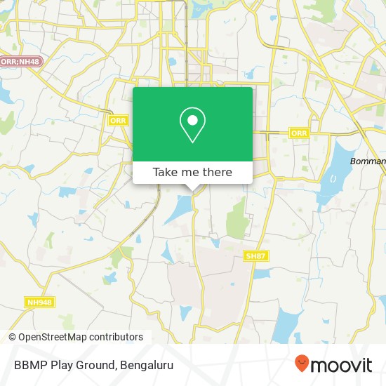 BBMP Play Ground map