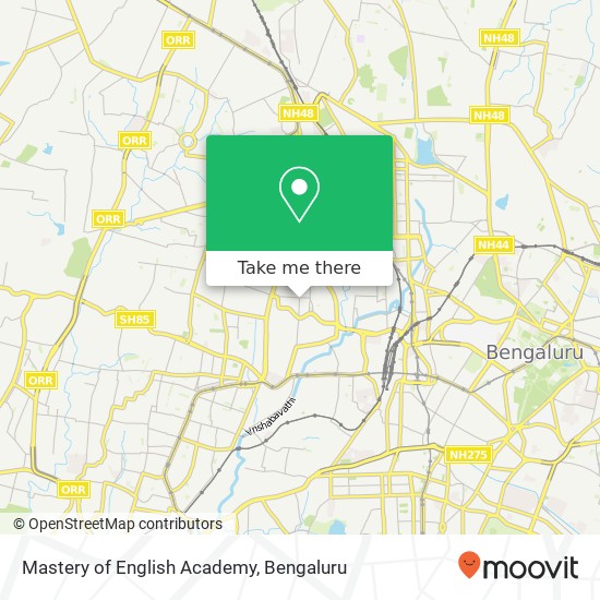 Mastery of English Academy map