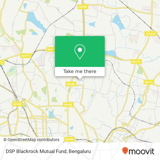 DSP Blackrock Mutual Fund map