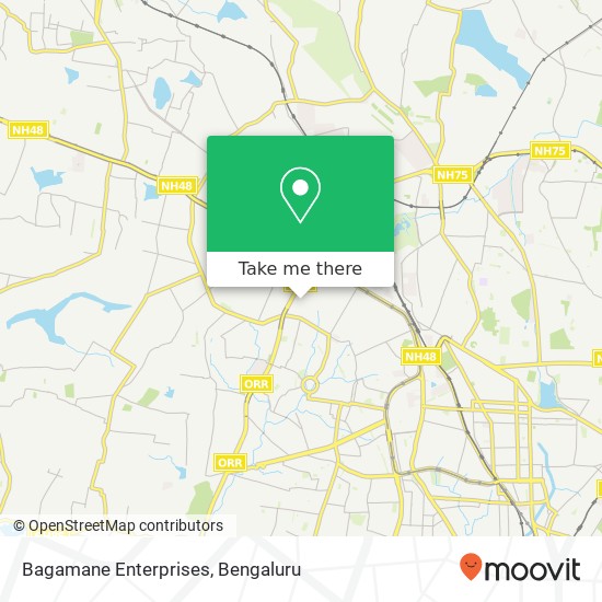 Bagamane Enterprises map