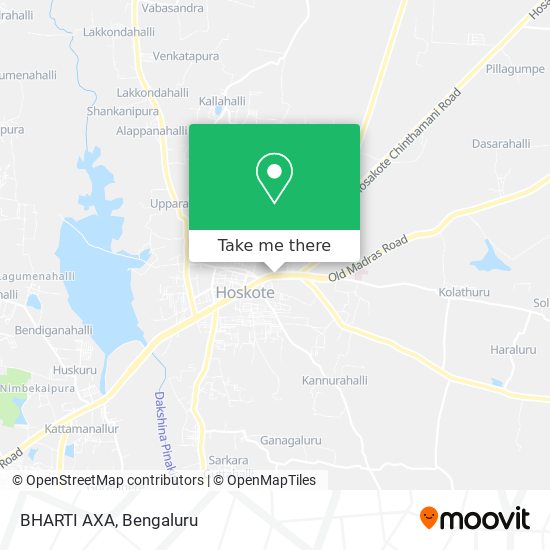 BHARTI AXA map
