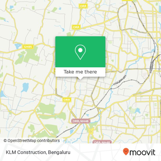 KLM Construction map