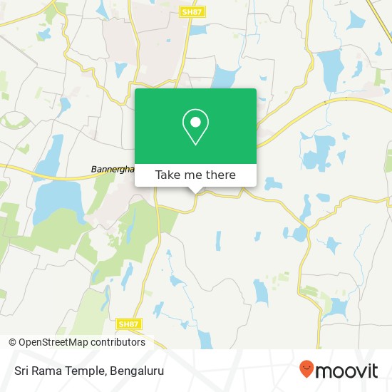 Sri Rama Temple map