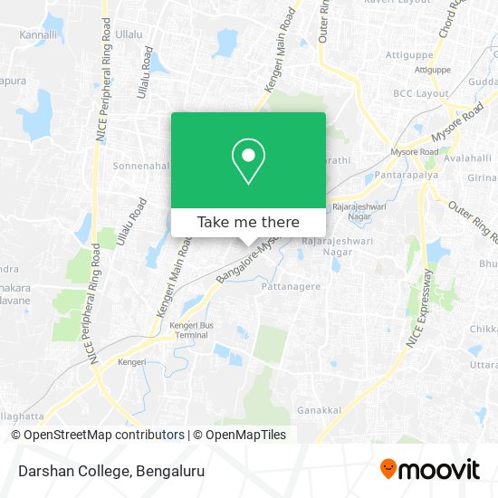 Darshan College map