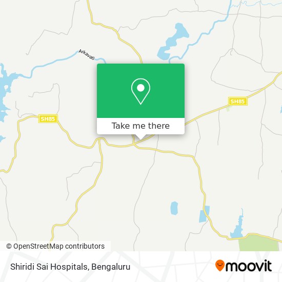 Shiridi Sai Hospitals map