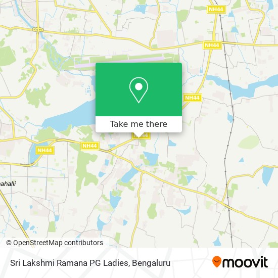 Sri Lakshmi Ramana PG Ladies map