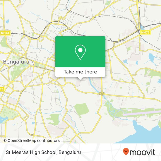 St Meera's High School map