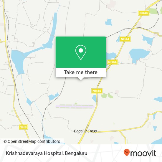 Krishnadevaraya Hospital map