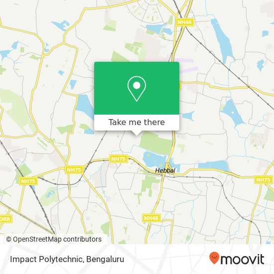 Impact Polytechnic map