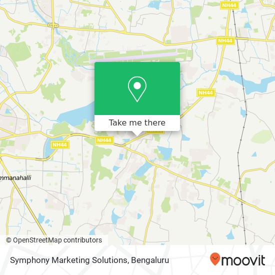 Symphony Marketing Solutions map