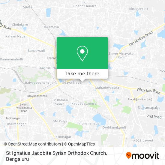 St Ignatius Jacobite Syrian Orthodox Church map